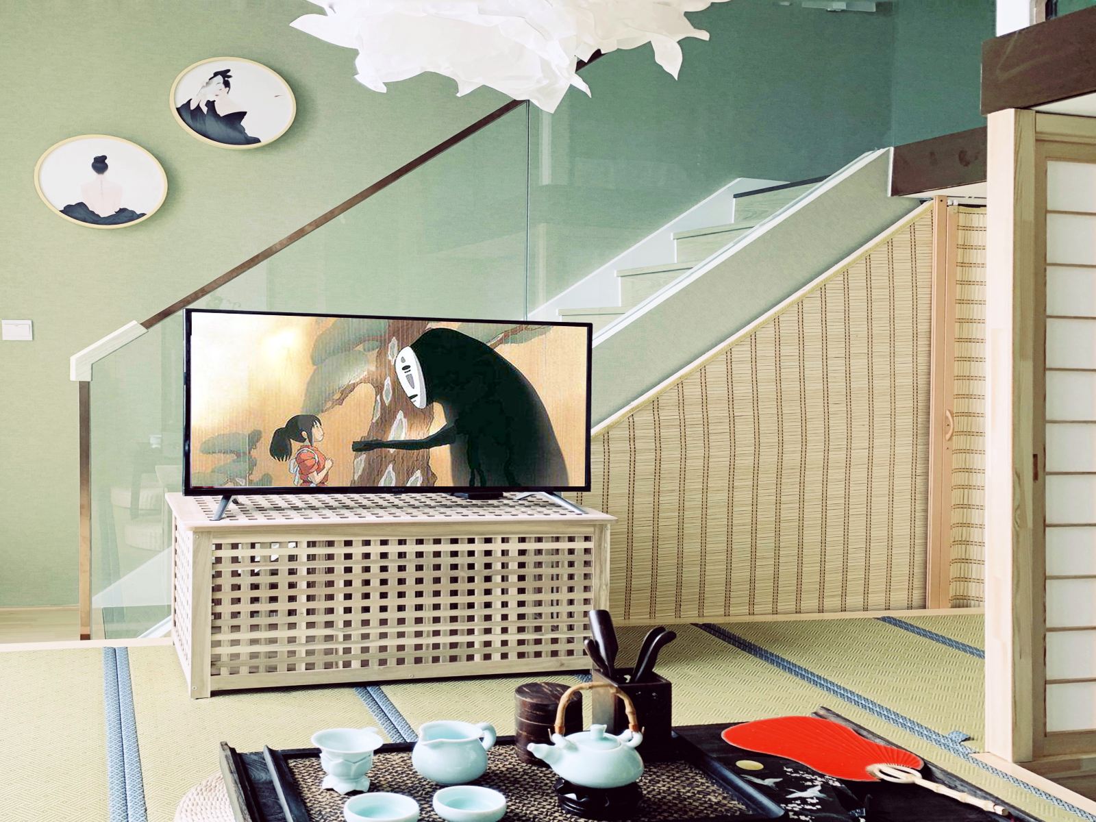 文艺小清新日式榻榻米LOFT房