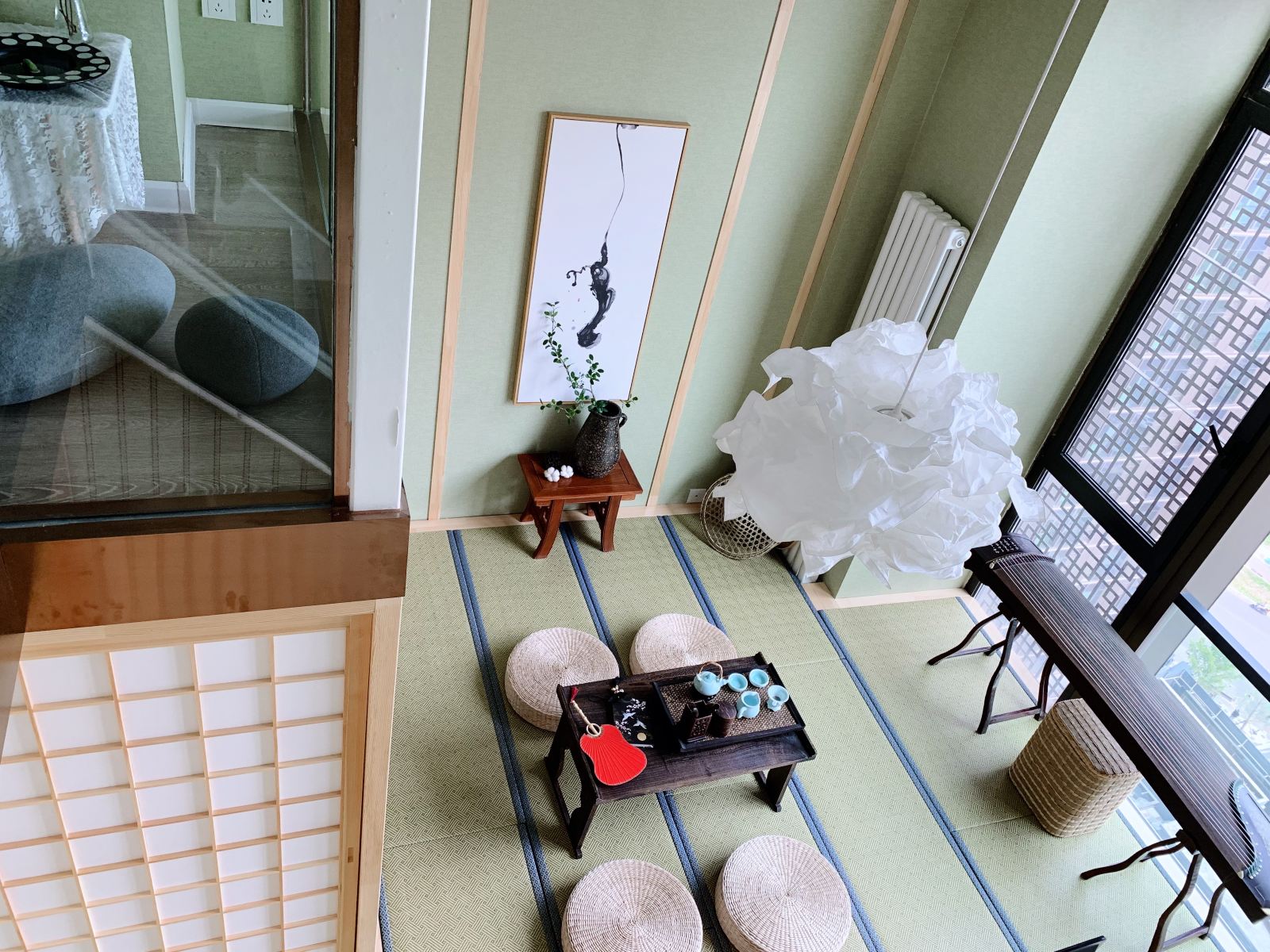 文艺小清新日式榻榻米LOFT房