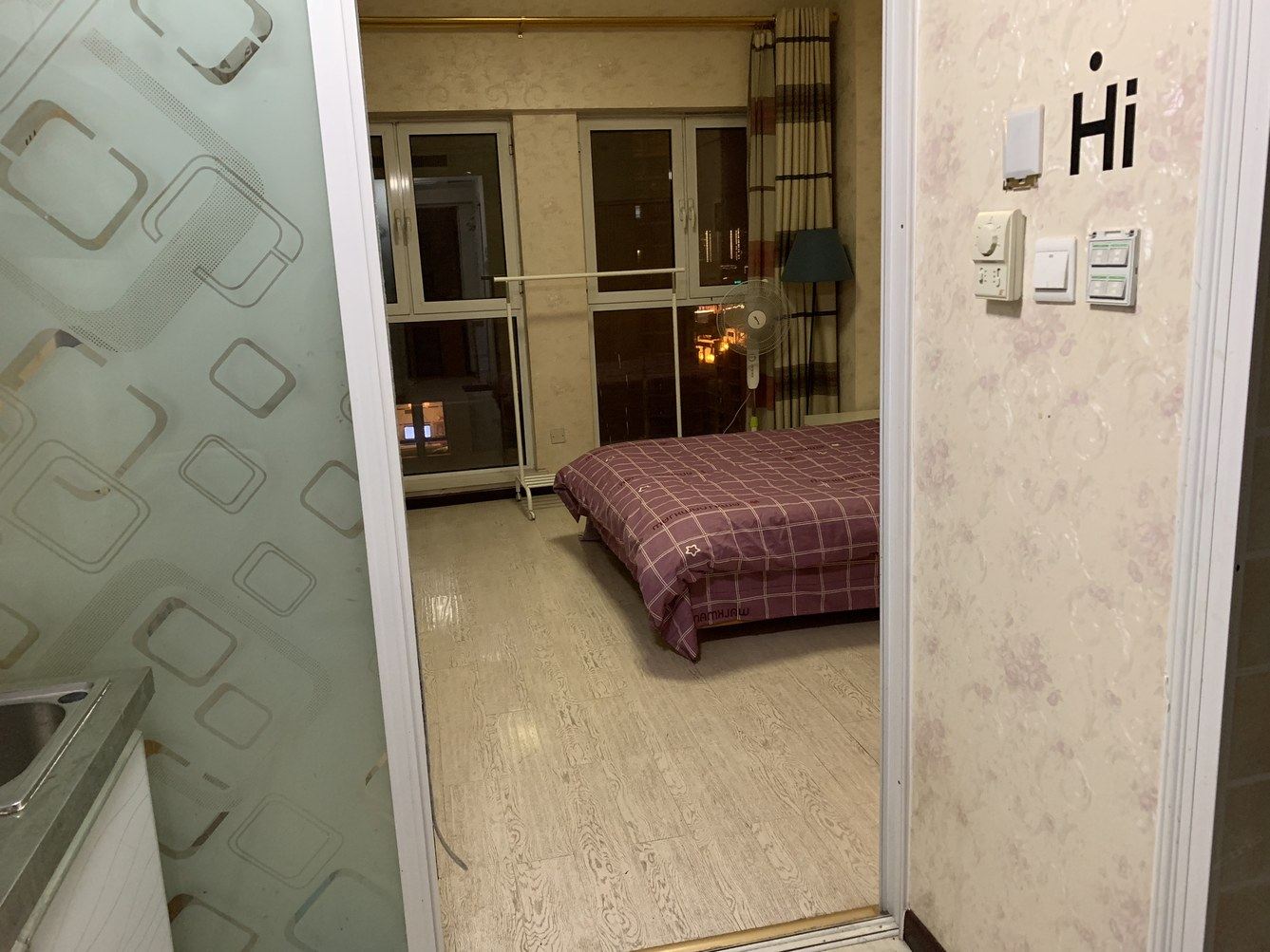 一室单床房