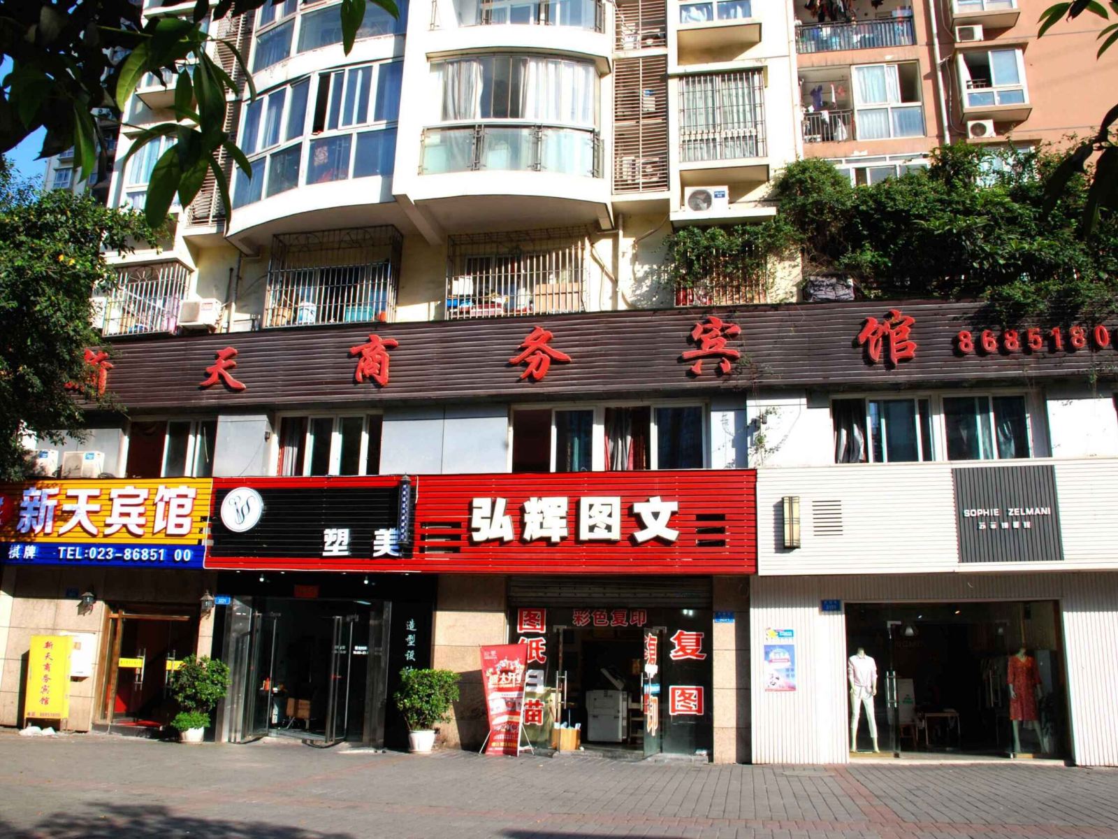 外观