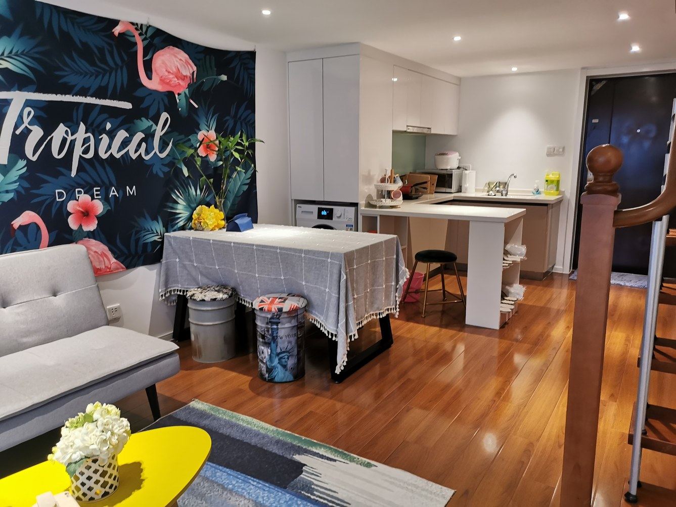 舒适loft二室一厅套房