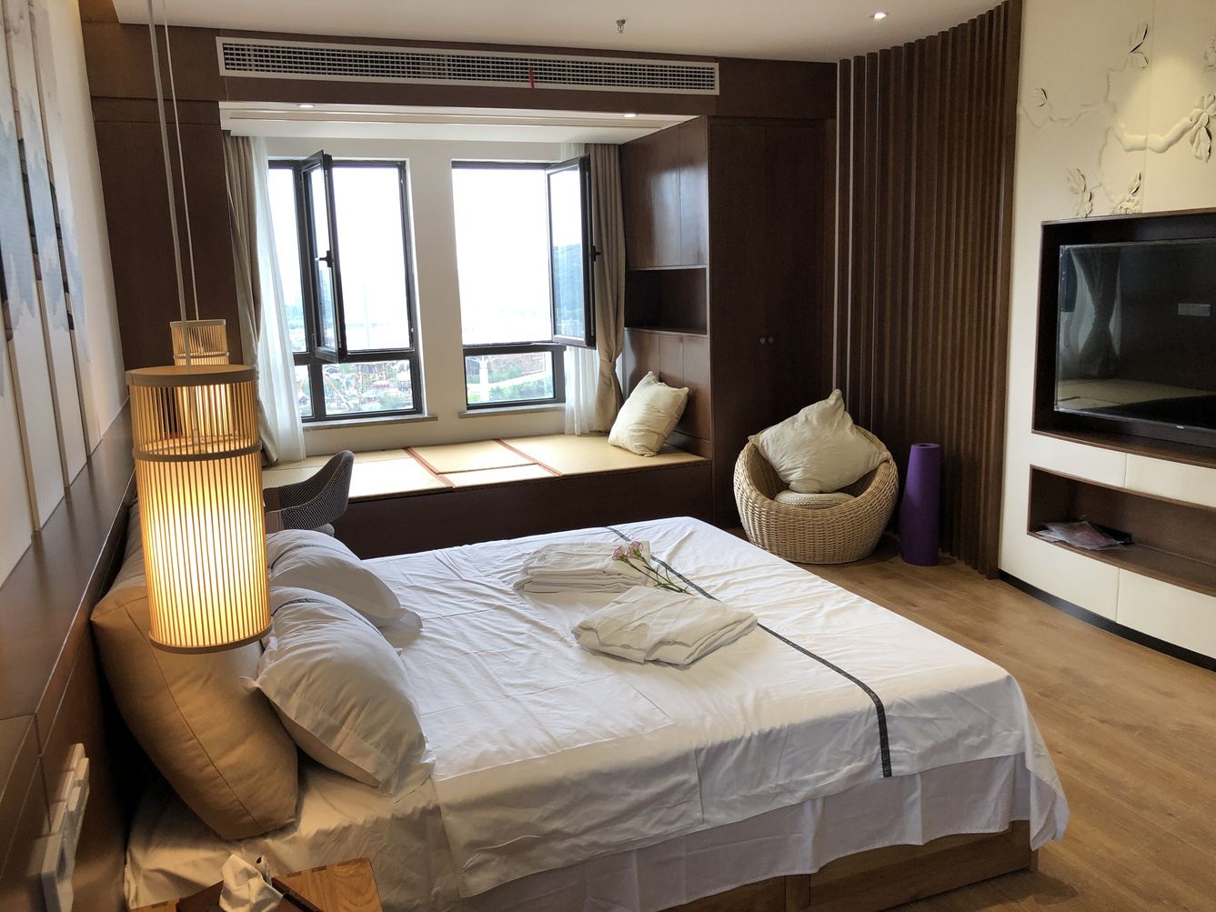 豪华一室二床房