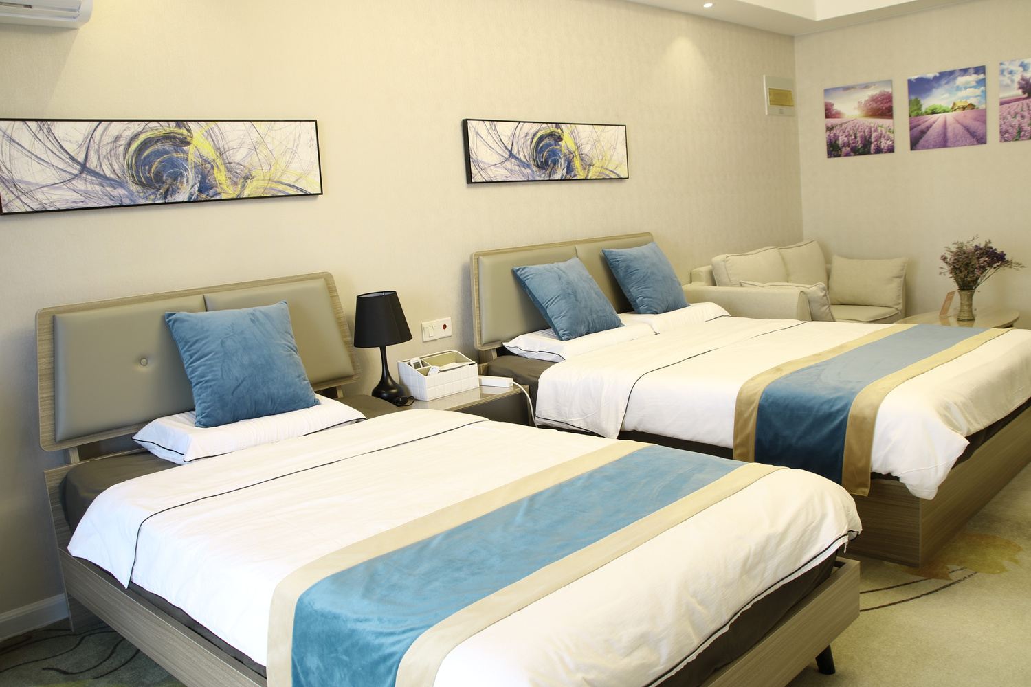 普通一室二床房