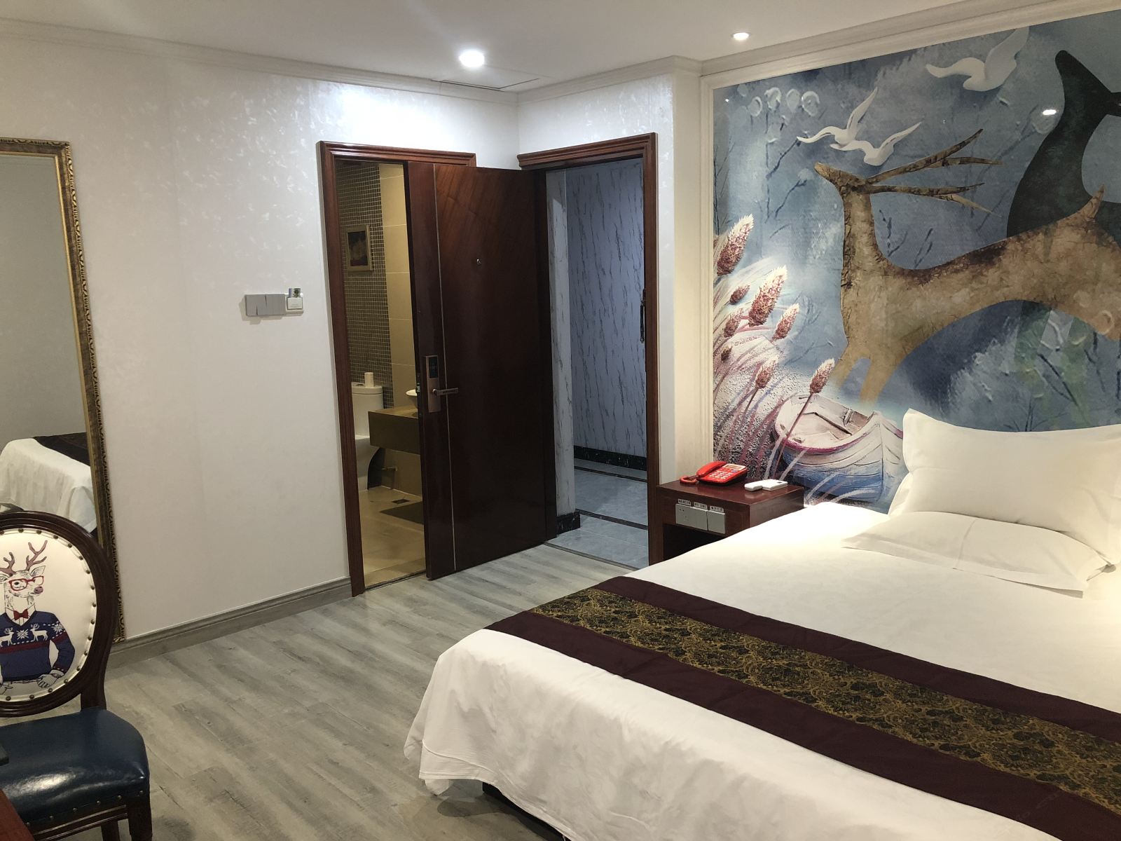 麻将大床房