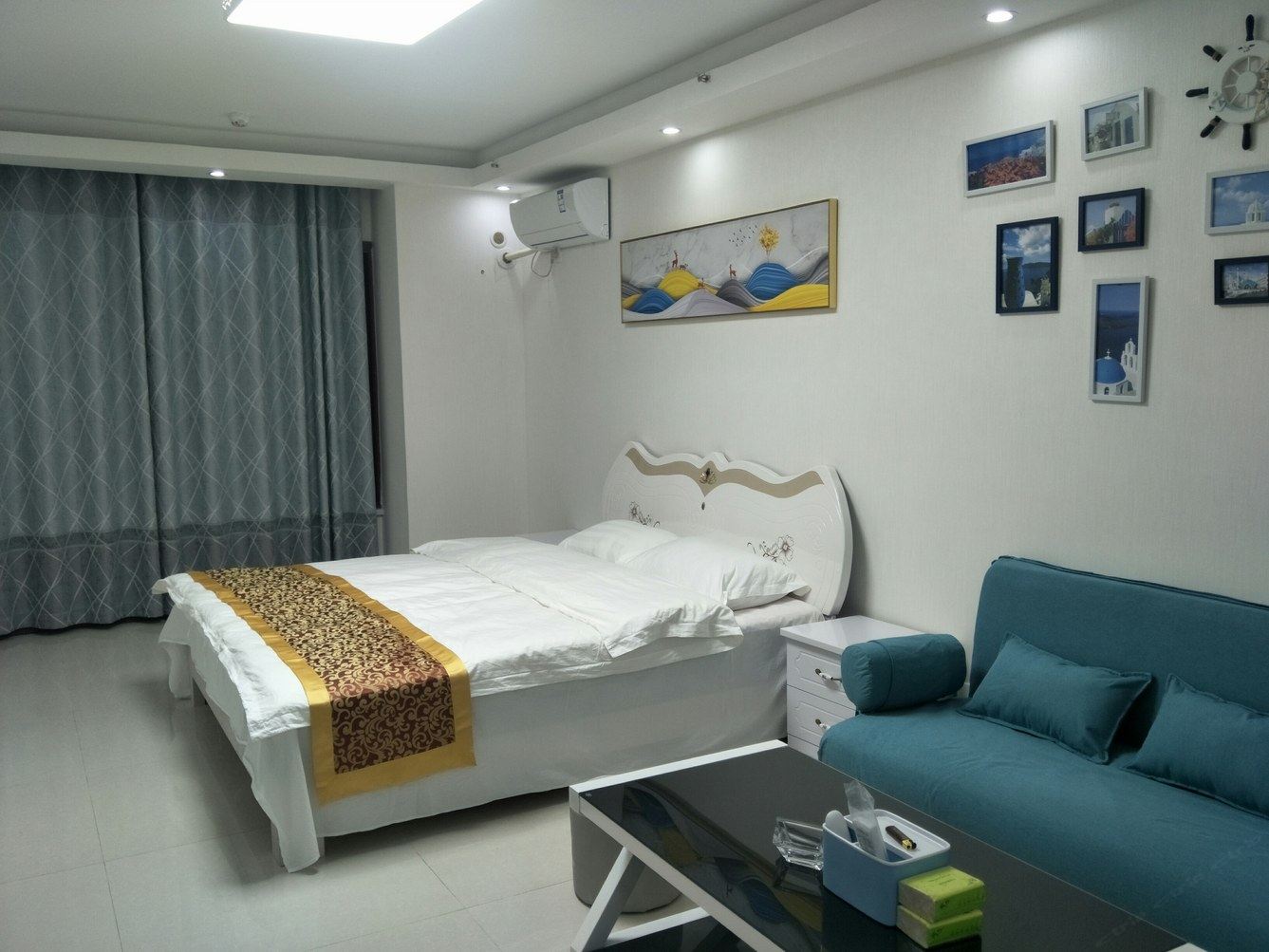 舒适温馨浪漫大床房