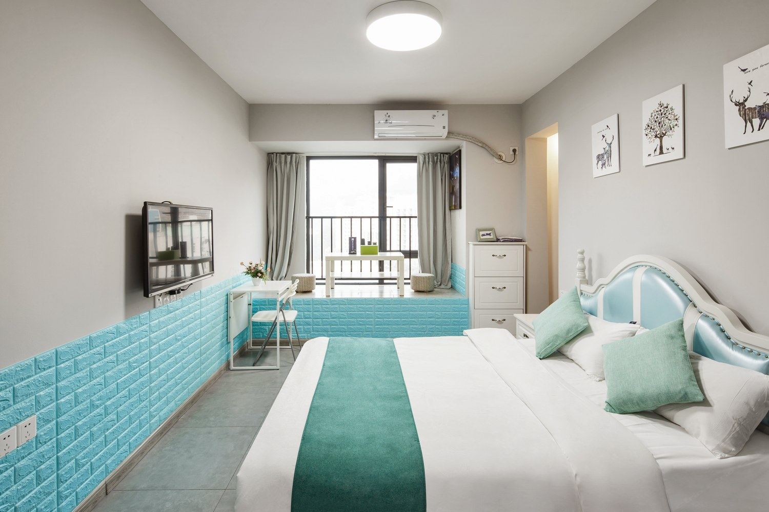 居家大床房（冰箱洗衣机）