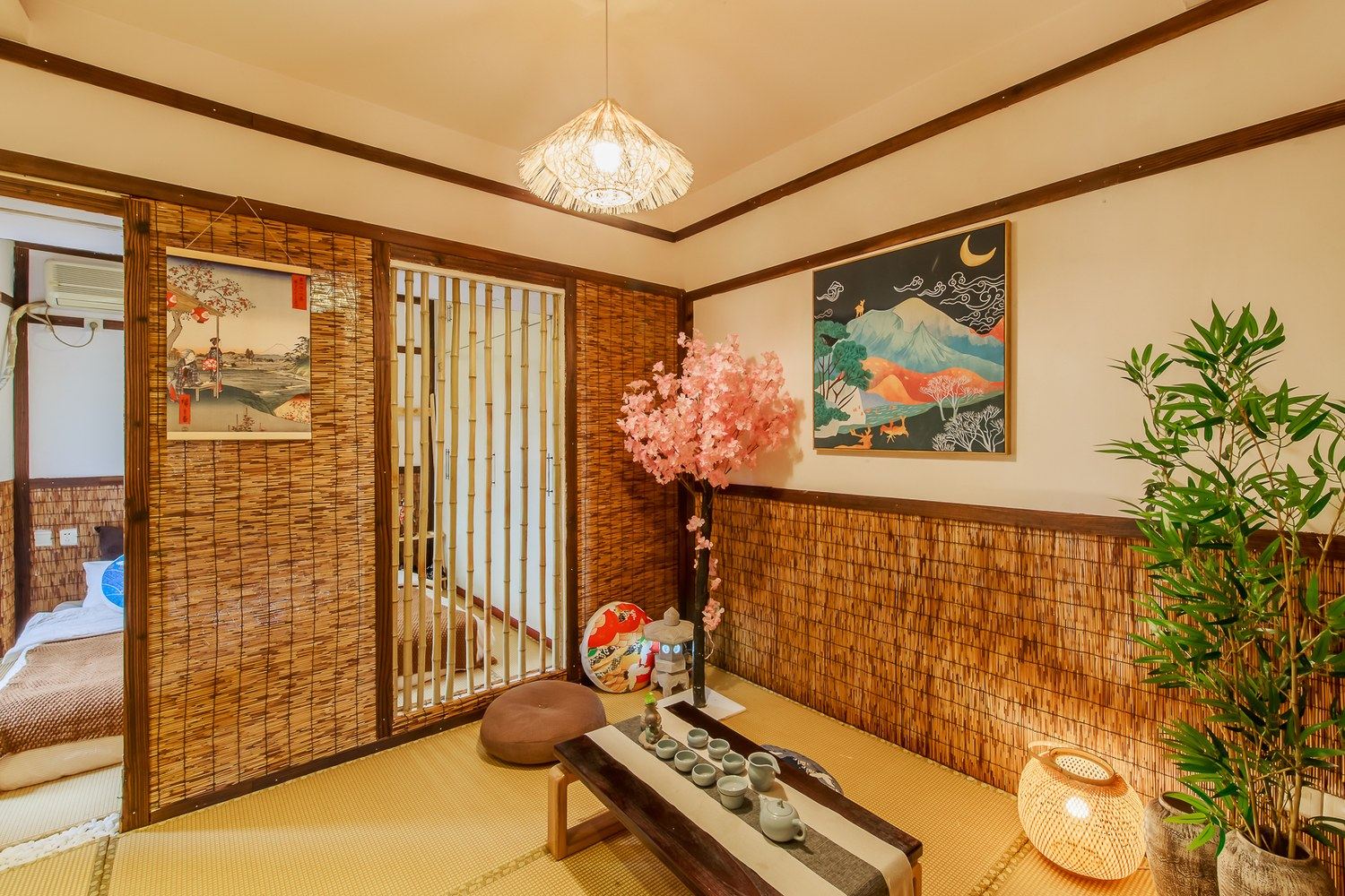 舒适日式一室大床房