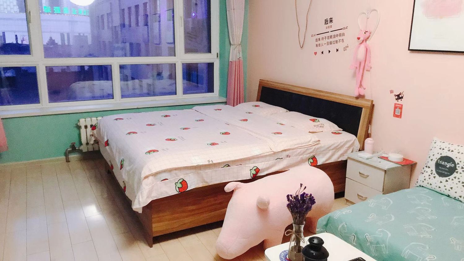 温馨一室二床房