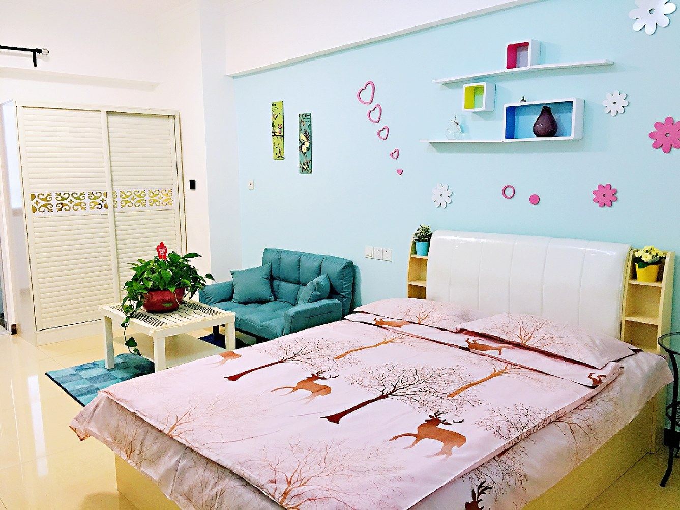 西安鹿小姐的林舍公寓(3号店)