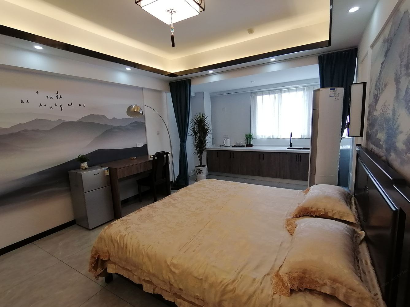 中式一室大床房