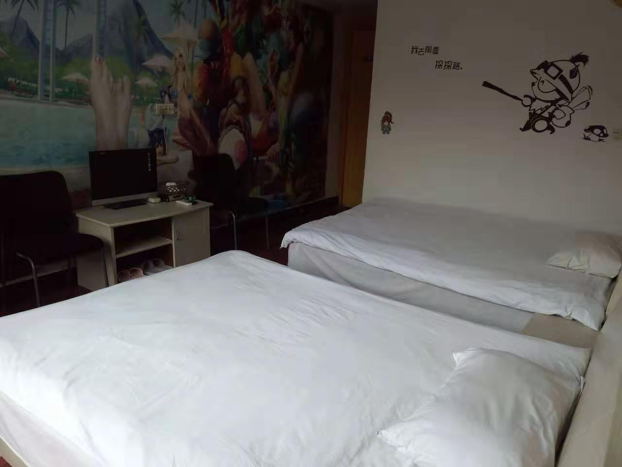 双床房