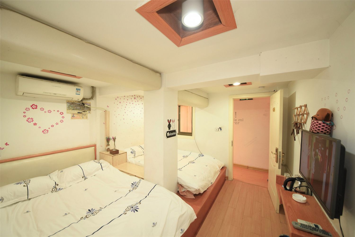 家庭双床房
