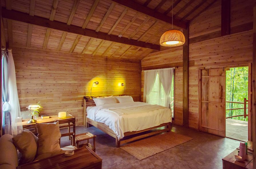 竹林小木屋