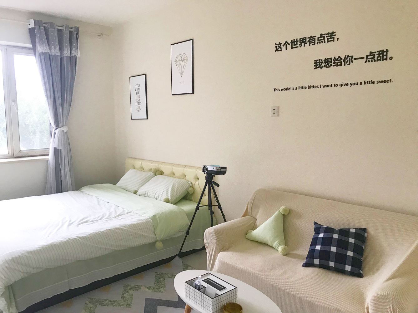 哈尔滨一缕阳光☀️北欧风格两局公寓