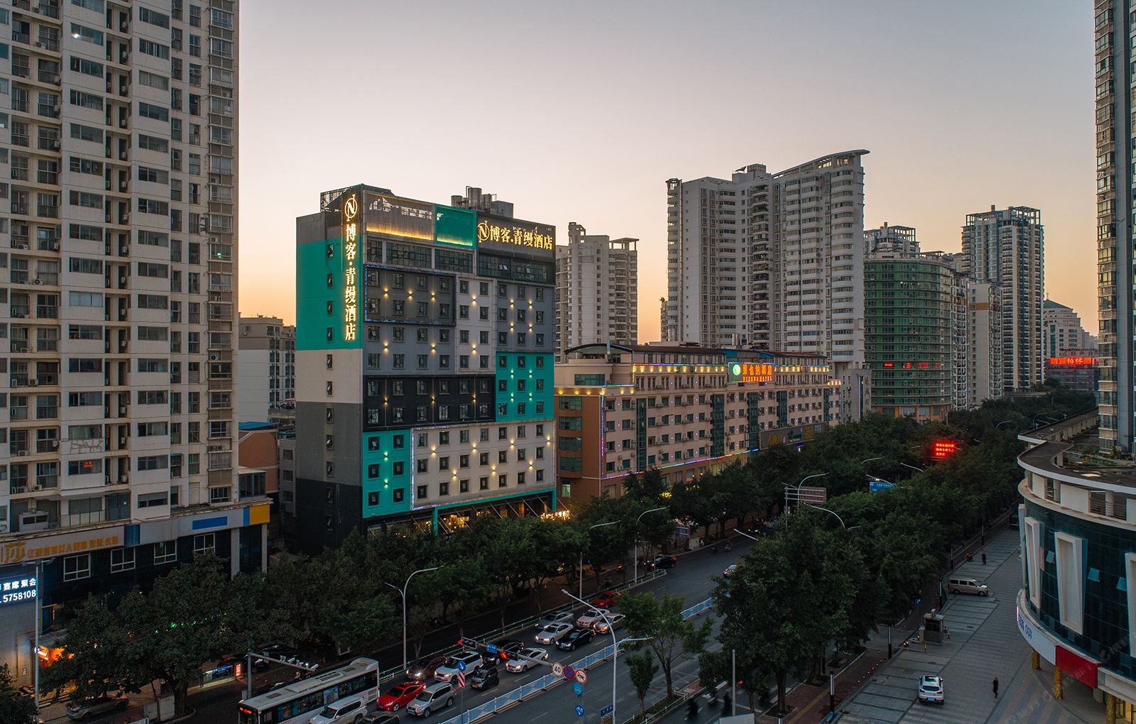 博客.青缦酒店(南宁东葛路地铁站店)