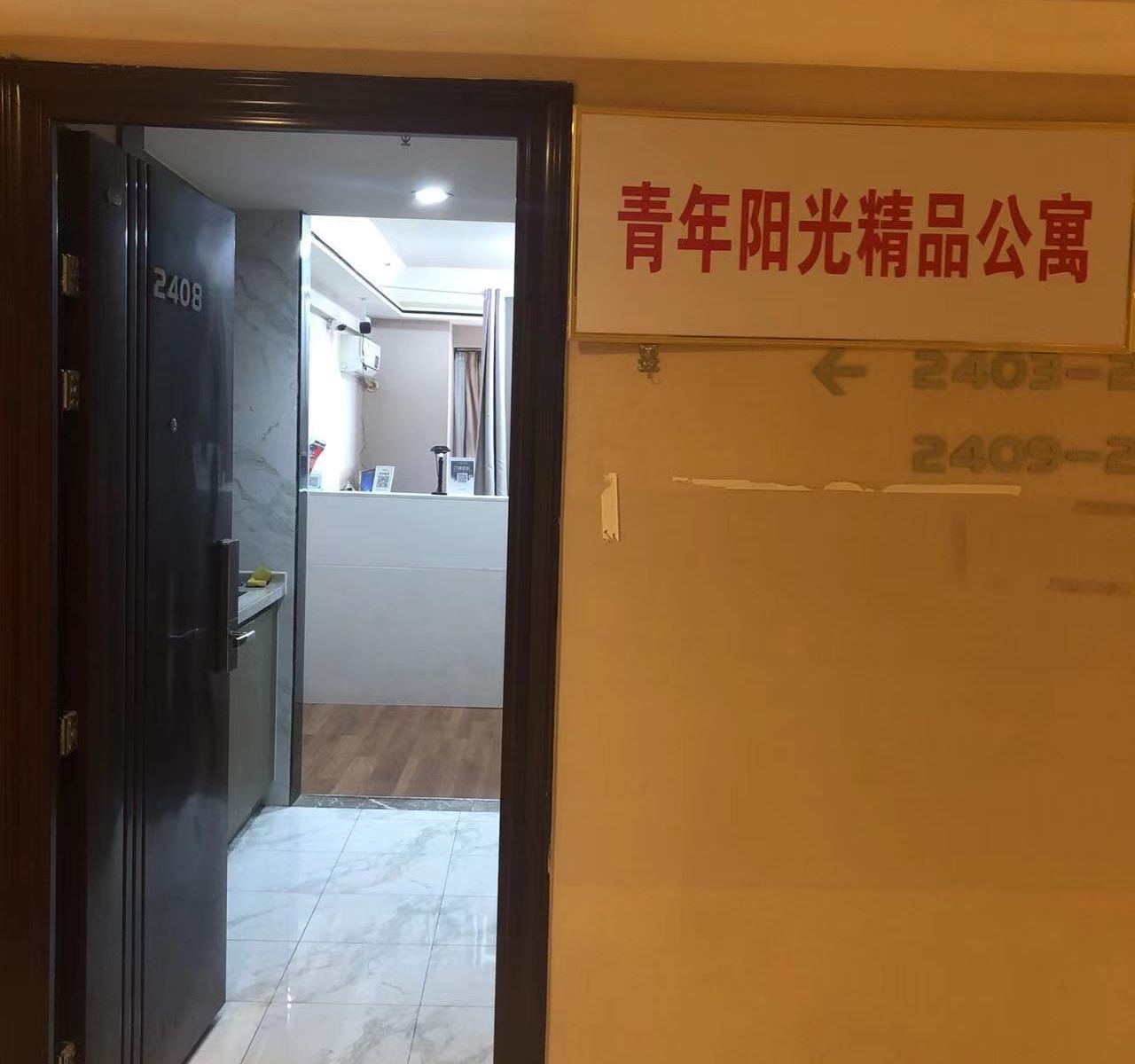青年阳光精品公寓(江门万达店)