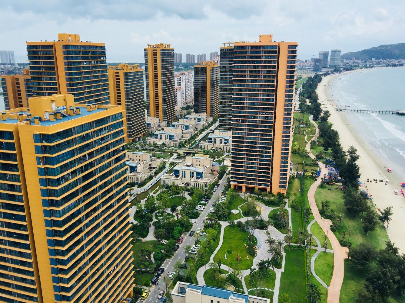 惠州万科双月湾高级日出湾景两房一厅普通公寓