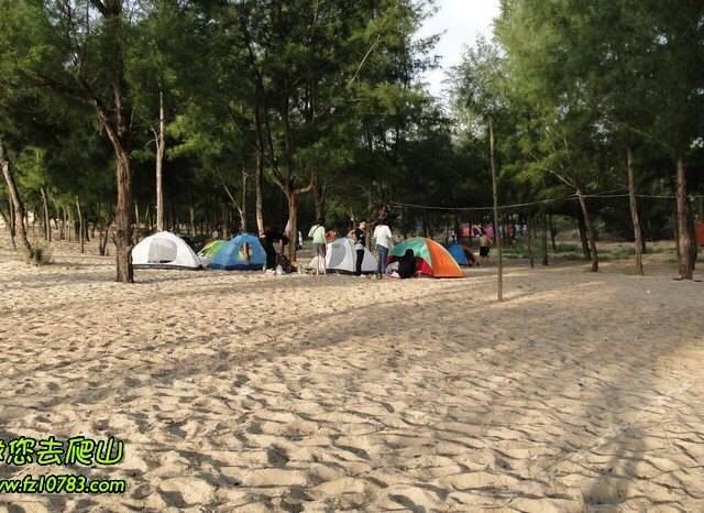 平潭坛南湾沙滩小帐房住宿