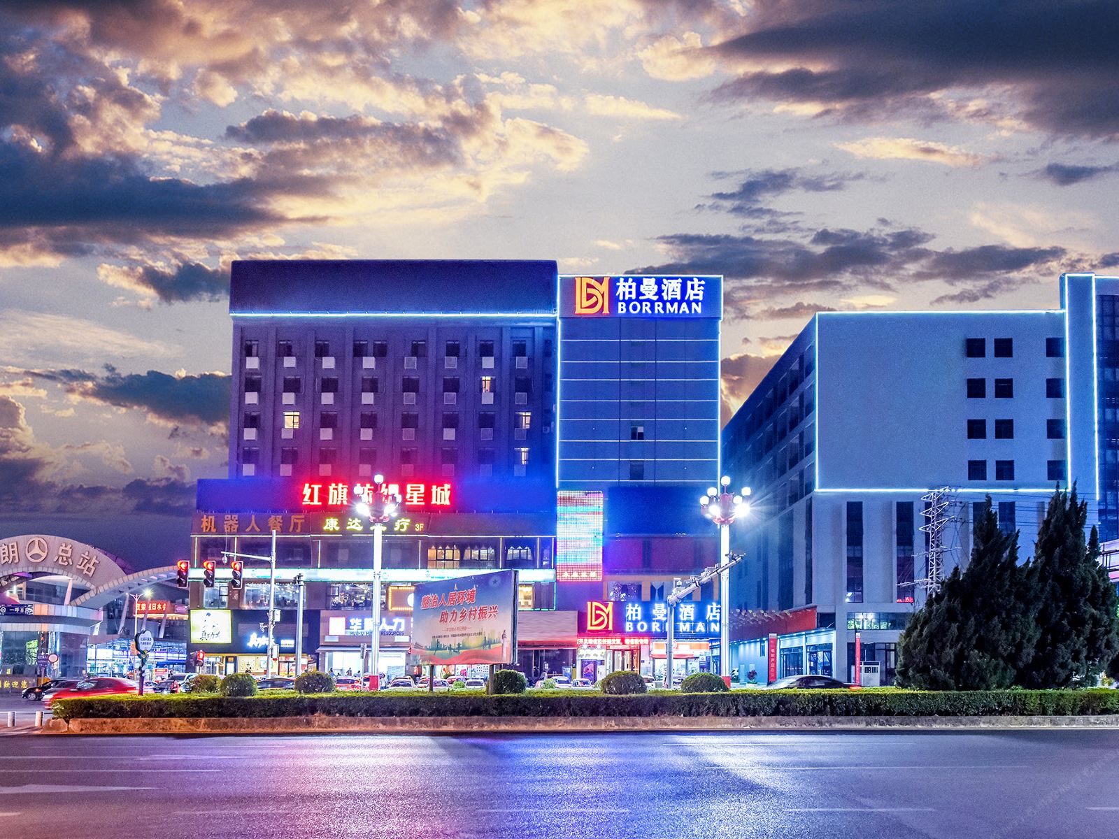 柏曼酒店(东莞大朗汽车站华为基地店)