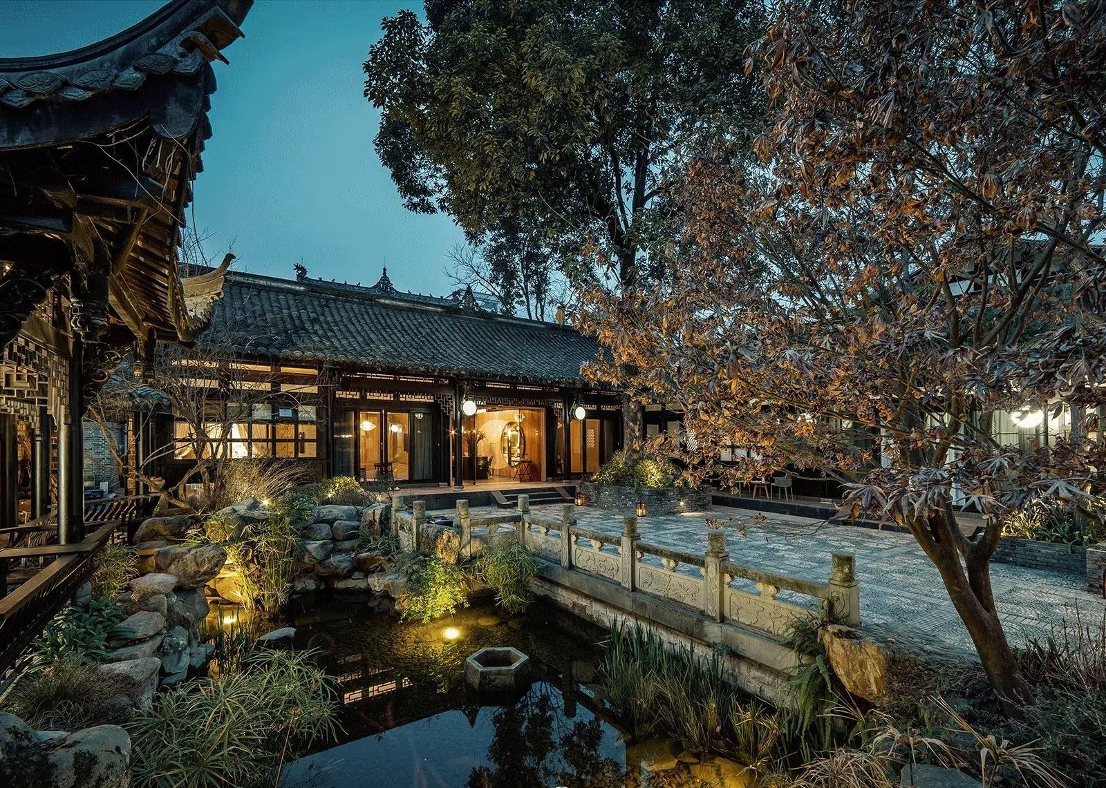 成都上喜龙园四合院酒店