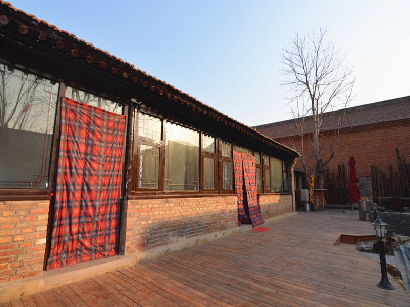北京传统式中国建筑庭院四合院