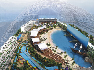 成都环球中心天堂洲际大饭店自驾2日游 紧邻锦