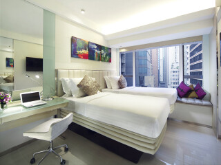 港富荟上环酒店5日自助游 近上环地铁站,临港澳码头