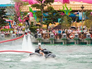珠海长隆海洋王国-水上乐园家庭套票自驾2日游