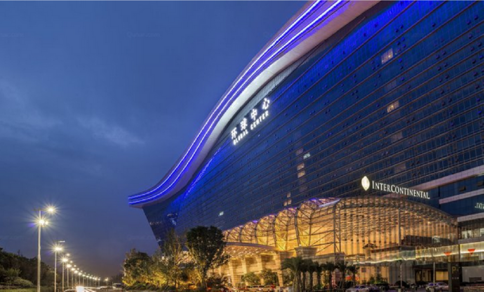 成都环球中心天堂洲际大饭店4日自助游