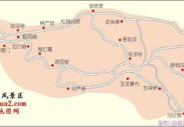 【鸡足山地图】_鸡足山在哪里_鸡足山怎么走_途牛