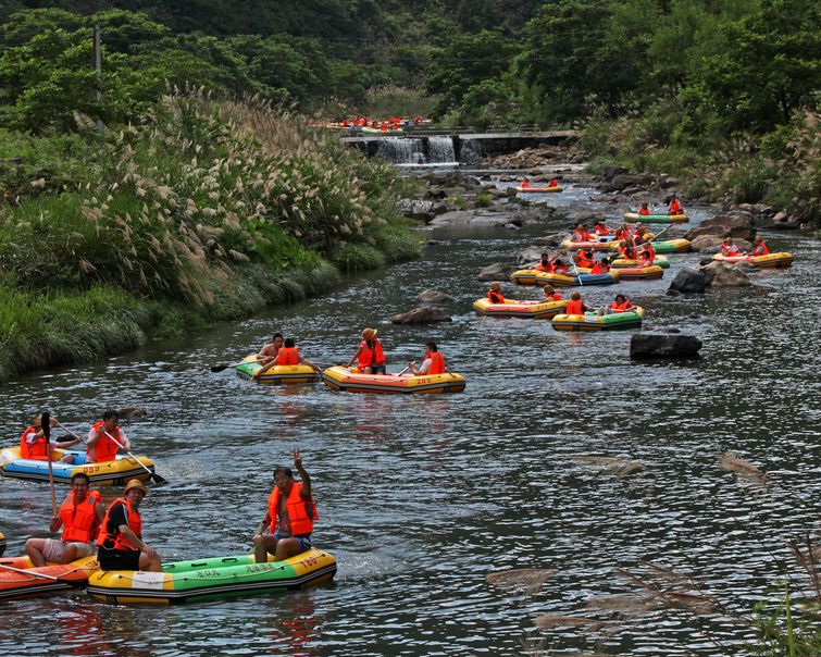 九龙溪漂流