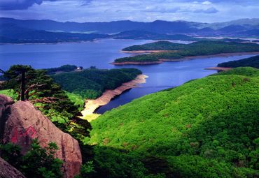 松花湖风景区图片