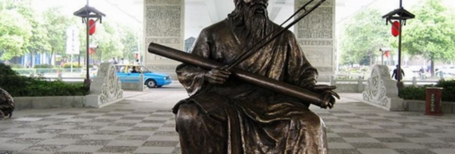 老成都民俗公园铜像