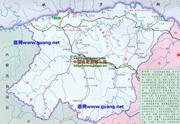 大兴安岭漠河县地图图片