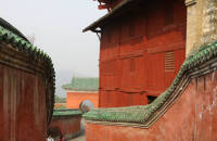 参观九曲黄河墙