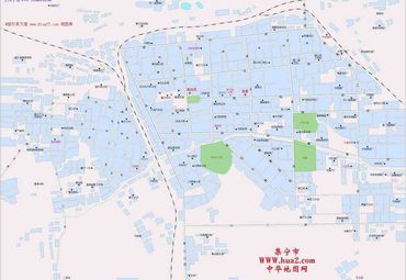 集宁市城区地图
