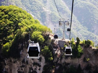 华山西峰索道