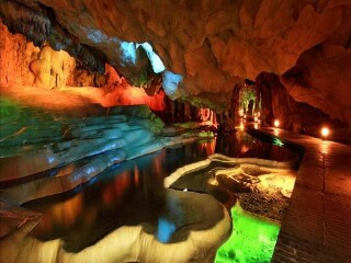  探秘之旅--乐业大石围,罗妹莲花洞2日游>纯玩