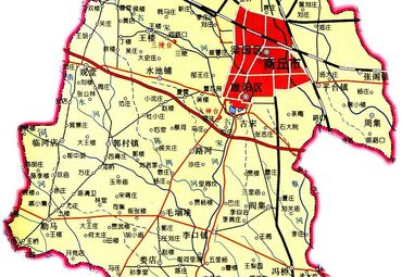 河南省商丘市地图图片