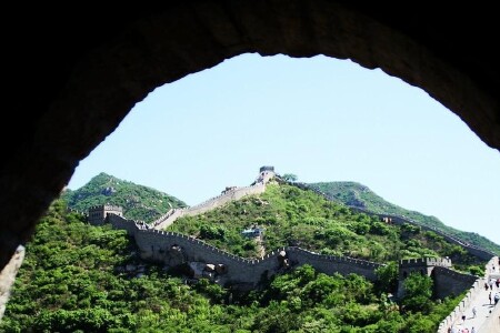 <八达岭长城-颐和园-798艺术街-升旗广场2日游>外观鸟巢水立方，风景优美