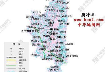 【腾冲市地图】腾冲市全图查询_2017中国云南保山腾冲