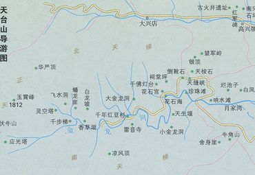 天台山导游图2