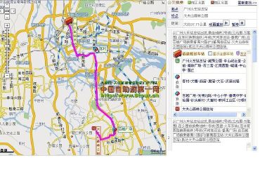 大夫山森林公园地图