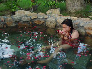 台山富都飘雪温泉自驾2日游 住度假村园林标准