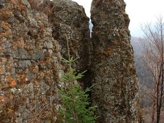 城墙砬子位于镜泊中部,小孤山西南的岸上,山岩峭立.