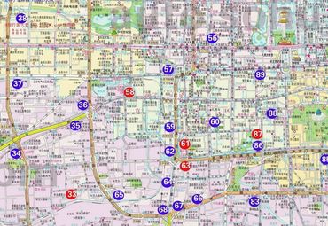 北京旅游地图图片