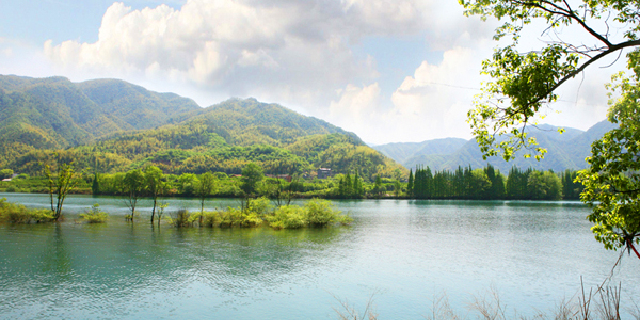 宁波九龙湖风景图片