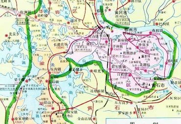 【鄂州地图】鄂州全图查询_2018湖北鄂州电子地图下载图片