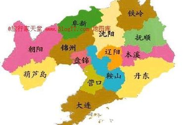 辽宁省地级市行政辖区图片