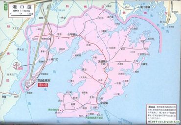 【防城港地图】防城港全图查询图片